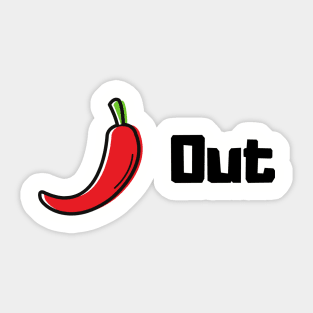 Chill Out Sticker